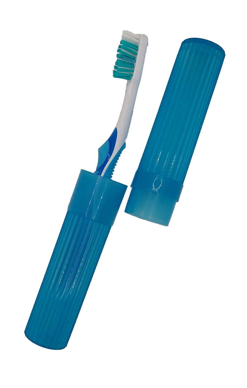 American Comb Toothbrush Holder (Blue Pink White Purple) - Made in The USA. W/Ventilation Holes. - Image 3